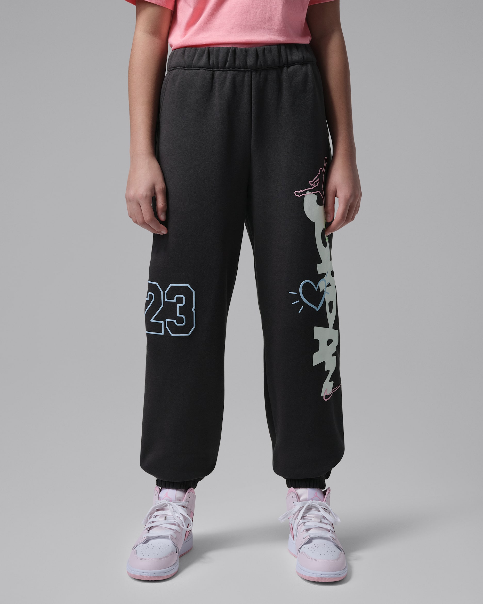 Jordan Big Kids' Love is in the Air Fleece Pants. Nike.com